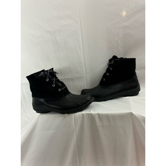 Sperry Women’s Waterproof Duck Boots - Black, Size 12M - STS80422 Spring Rain - Picture 7 of 8